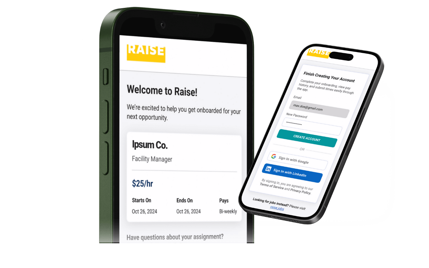 The Raise App