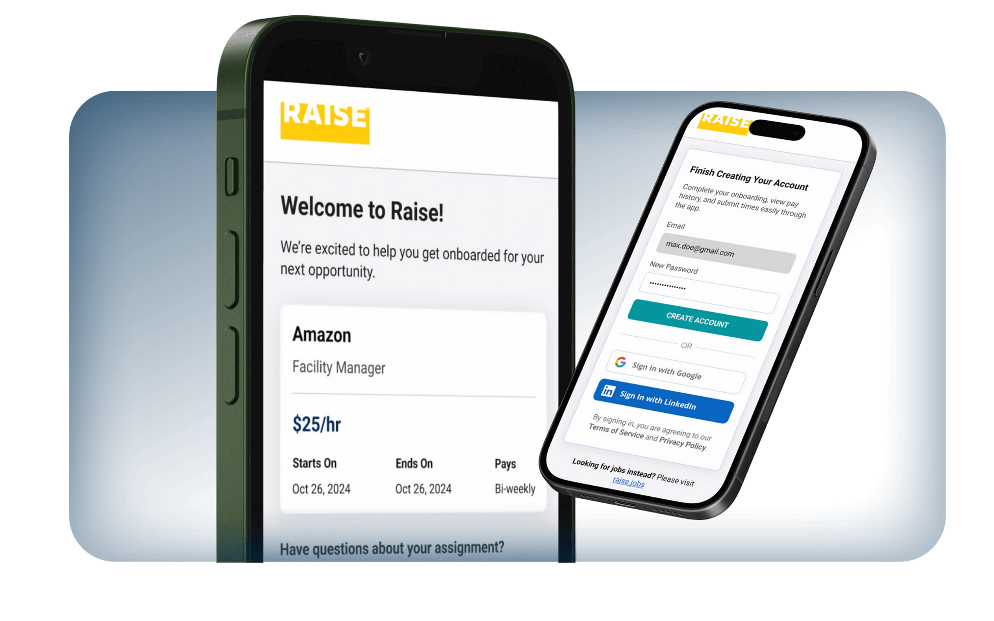 The Raise App